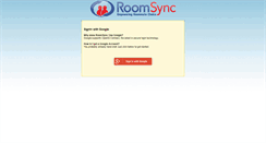 Desktop Screenshot of my.roomsync.com